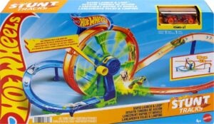 Mattel Hot Wheels Stunt Track Set | Amazing Rapid Launch And Loop Racing Track Play Set For Kids 4+ Years