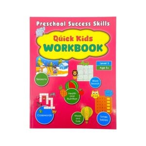 Shree Book – Success Skills Quick Kids Workbook Level 3 | Fun Educational Activity Workbook for Kids 5+ Years | Learning Skills And Brain Development