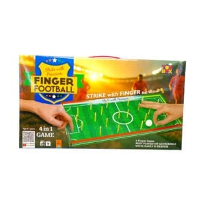 Toy Box Strike With Precision 4 In 1 Finger Football Board Game For Kids | Fun Snakes and Ladders & Ludo Party Game for 6+ Years