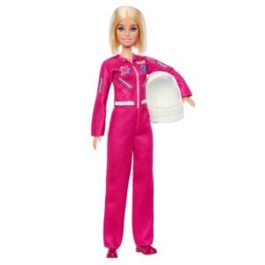 Barbie Careers Astronaut Fashion Doll – Fun Role-Play Toy for Kids 3+ with Pink Spacesuit, Helmet & Removable Accessories