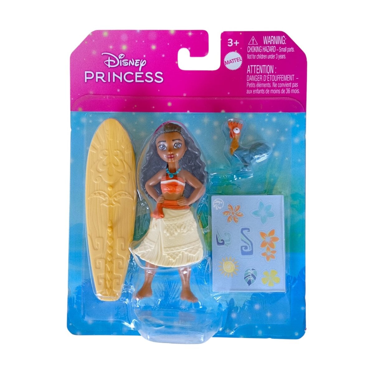Disney Princess Moana Posable Small Doll – Amazing Adventure Toy for Kids 3+ with Movable Joints and Storytelling Play