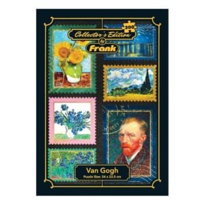 Frank Van Gogh 300 Pieces Jigsaw Puzzle Collector’s Edition – Amazing Travel-Friendly Mini Art Puzzle for Focus, Memory & Creative Play for Kids 9+