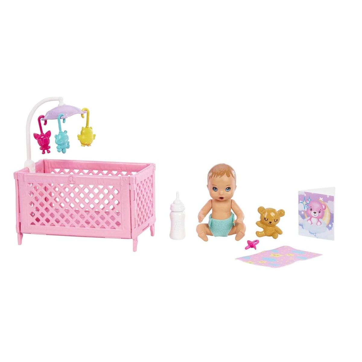 Mattel Barbie Skipper Babysitters Inc Crib Toy Playset4 Mattel Barbie Skipper Babysitters Inc Crib Toy Playset | Fun Babysitting Role Play Doll Set With Skipper, Baby Doll &Amp; Furniture For Kids 3+ Years Mattel Barbie Skipper Babysitters Inc Crib Toy Playset | Fun Babysitting Role Play Doll Set With Skipper, Baby Doll &Amp; Furniture For Kids 3+ Years Image 5