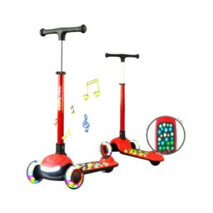 R For Rabbit Road Runner Jazz Scooter for Kids With ABEC7 Bearings, LED PU Wheels and Foldable Frame – Ultimate Fun Ride for Kids 3+ Years