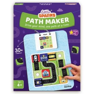 Smartivity Path Maker Logic and Problem-Solving Puzzle Game | Fun Screen-Free STEM Brain Game with Travel-Friendly Design for Kids 4+ Years