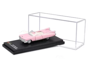 1959 Cadillac Eldorado Biarritz Pink 1:64 Bburago Licensed Diecast Scale Model Car – Ultimate Classic Collectible for Kids & Adults