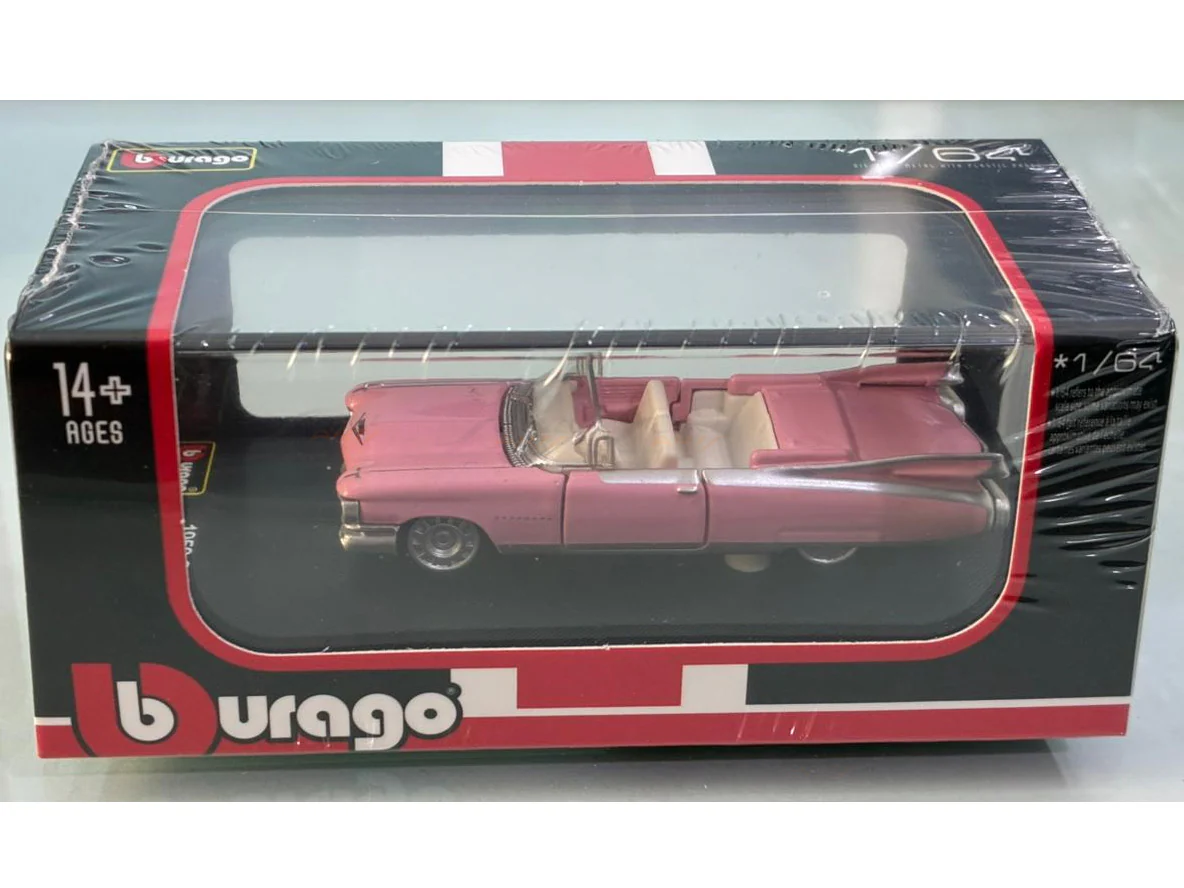1959 Cadillac Eldorado Biarritz Pink 1 64 Bburago Licensed Diecast Scale Model Car Collectible 1959 Cadillac Eldorado Biarritz Pink 1:64 Bburago Licensed Diecast Scale Model Car – Ultimate Classic Collectible For Kids &Amp; Adults 1959 Cadillac Eldorado Biarritz Pink 1:64 Bburago Licensed Diecast Scale Model Car – Ultimate Classic Collectible For Kids &Amp; Adults Image 2