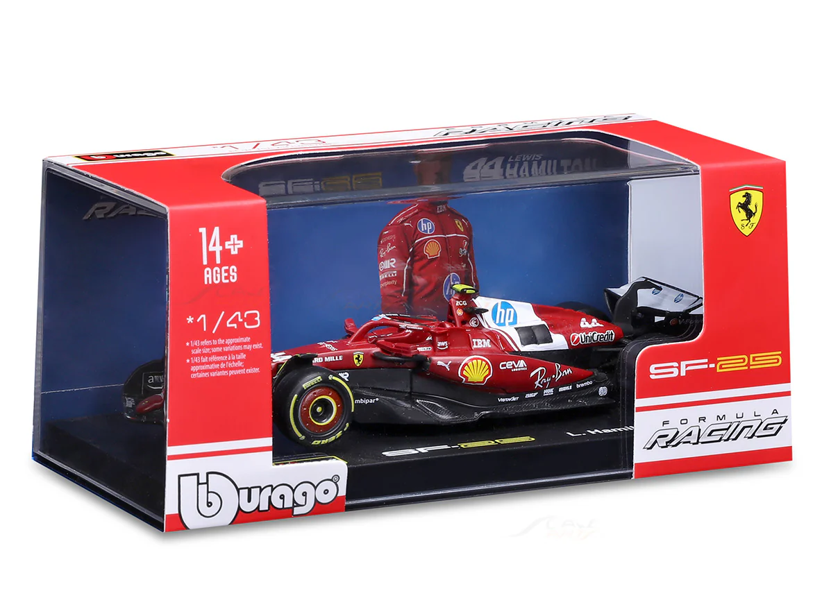 2025 Ferrari SF-25 Lewis Hamilton Australia GP Diecast Formula 1 Model – Ultimate 1:43 Scale Collectible