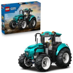 Lego City 60498 Tractor 204 Pcs Farm Toy Building Set with Farmer Minifigure 6+ Years – Ultimate Creative Farming Adventure Kit