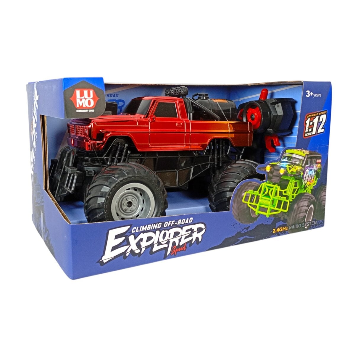 Explorer High Speed Cross Country 1.12 Scale 2.4 Ghz Redio Systems Rc Off Road Car – Ultimate Rechargeable Racing Toy For Kids And Teens 2 Explorer High Speed Cross Country 1.12 Scale, 2.4 Ghz Redio Systems R/C Off Road Car – Ultimate Rechargeable Racing Toy For Kids And Teens Explorer High Speed Cross Country 1.12 Scale, 2.4 Ghz Redio Systems R/C Off Road Car – Ultimate Rechargeable Racing Toy For Kids And Teens