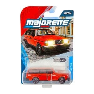 Majorette Vintage Cars Volvo 240 GL Estate Car Ultimate Die-Cast Collectible Toy Car for Kids with Durable Metal Build and Smooth Wheels