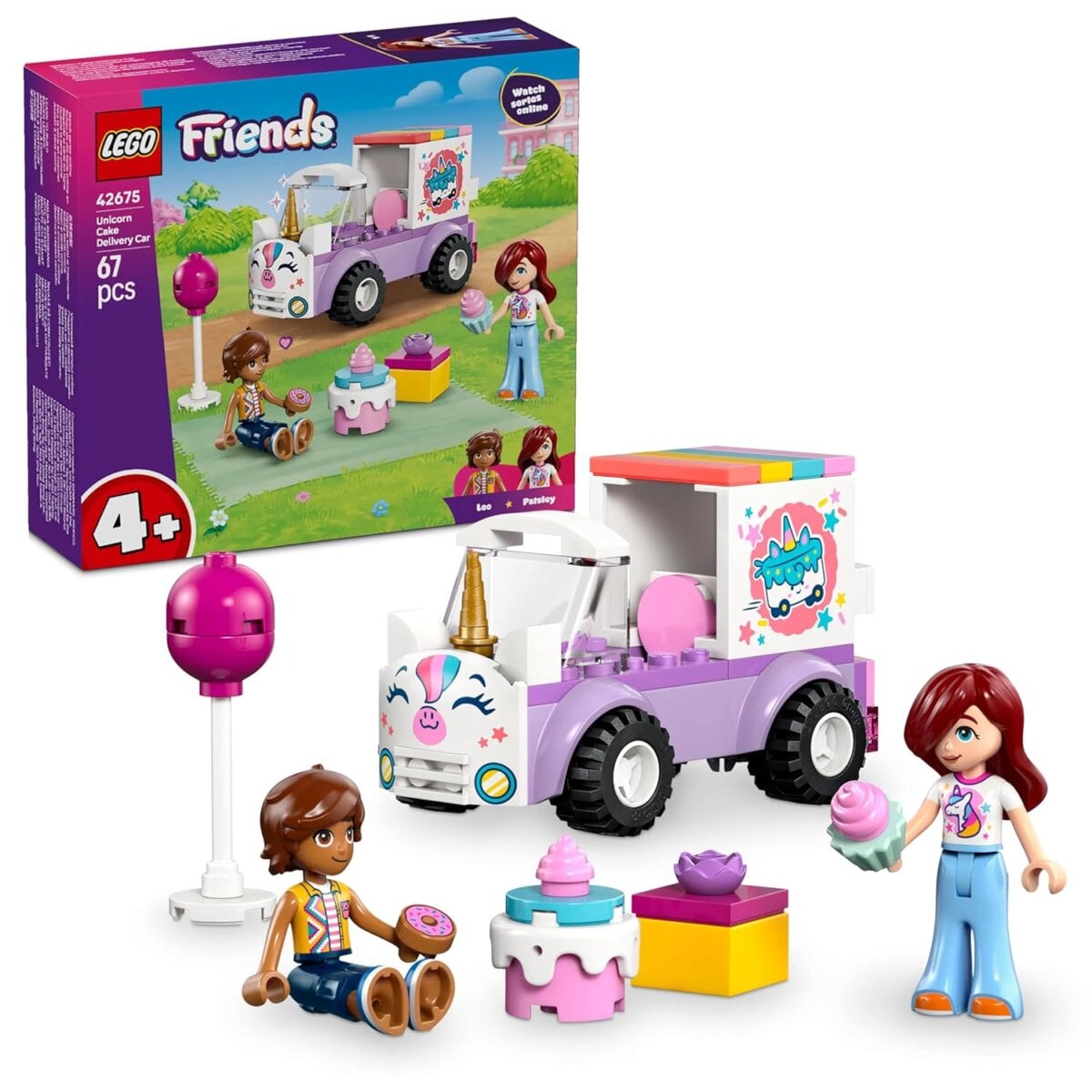 Lego Friends 42684 Unicorn Dream Cafe building set for kids, Lego Friends 42684 Unicorn Dream Cafe magical cafe toy, Lego Friends 42684 Unicorn Dream Cafe creative playset, Lego Friends 42684 Unicorn Dream Cafe 475 pieces set