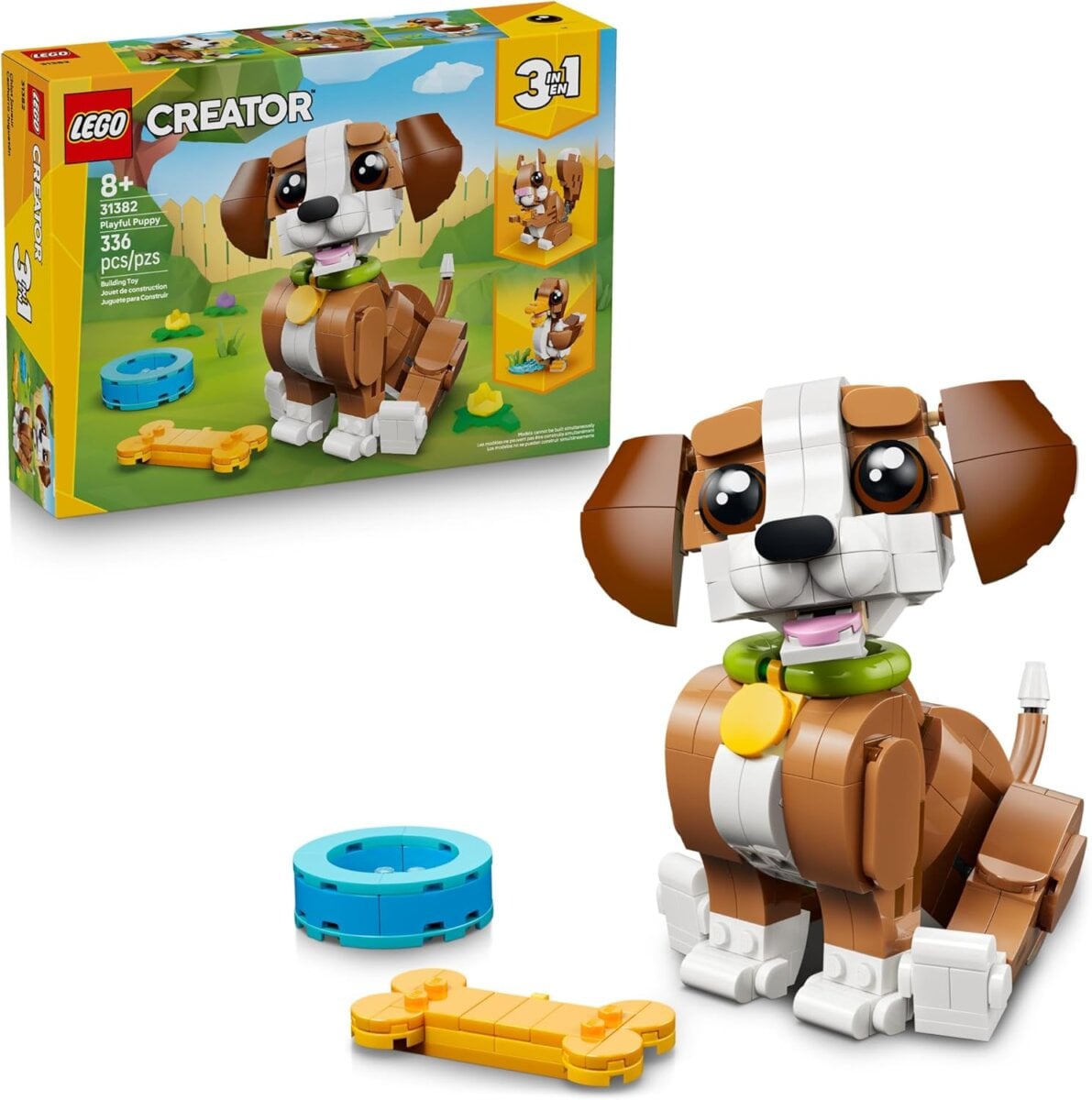 Lego Creator Playful Puppy 336 Pcs 31382 – Ultimate 3 In 1 Dog Building Kit for Kids 7+ Creative Fun Animal Playset toy set, Lego Creator Playful Puppy 336 Pcs 31382 – Ultimate 3 In 1 Dog Building Kit for Kids 7+ Creative Fun Animal Playset building kit, Lego Creator Playful Puppy 336 Pcs 31382 – Ultimate 3 In 1 Dog Building Kit for Kids 7+ Creative Fun Animal Playset animal playset
