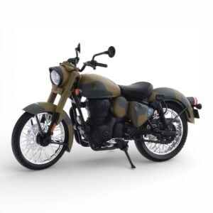 Maisto 1:12 Scale Die Cast Royal Enfield Classic 350 Commando Sand Bike model, Maisto Royal Enfield Classic 350 Commando Sand diecast motorcycle, Maisto 1:12 Royal Enfield Classic 350 collectible bike, Maisto Royal Enfield Commando Sand scale model motorcycle