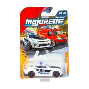 Majorette Rescue Police Car Ultimate Die-Cast Scale Model Action Vehicle Toy for Kids 3+
