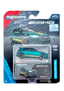 Majorette 1:64 Scale AMG Mercedes AMG A-3S Ultimate Premium Imported Die-Cast Toy Car with Metal Body for Kids and Collectors 3+ Years