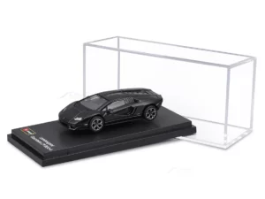 Lamborghini Countach LPI 800-4 Black 1:64 Bburago Licensed Diecast Scale Model Car Collectible – Ultimate Metal Toy for Collectors And Kids 6+