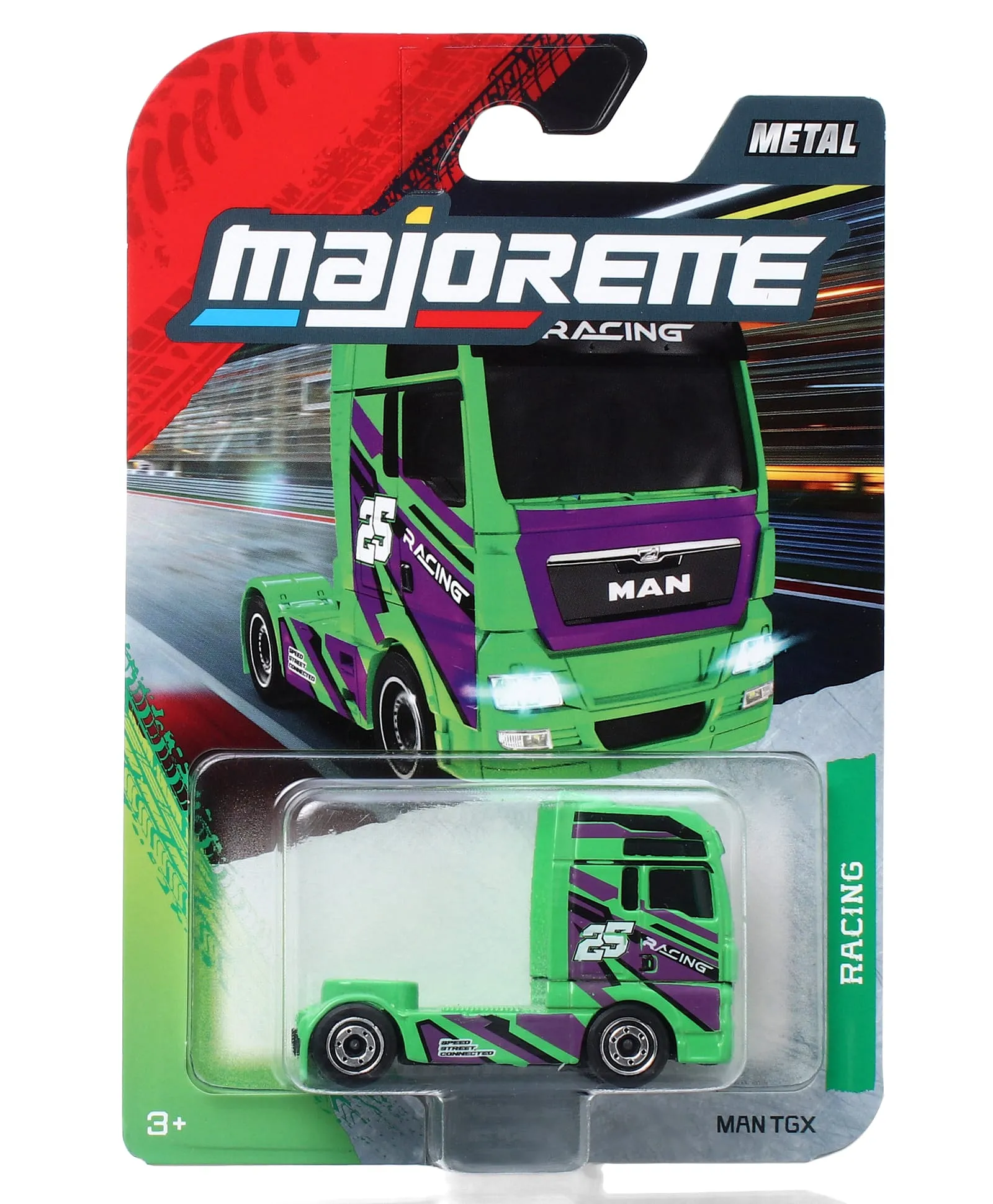 Majorette Racing Premium Cars Man TGX Green collectibles models toy for kids, Majorette Racing Premium Cars Man TGX Green collectibles models die-cast truck, Majorette Racing Premium Cars Man TGX Green collectibles models miniature racing car