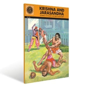 Amar Chita Katha Krishna And Jarasandha Mythology Comic Story Books Amazing Krishna Adventure For Kids