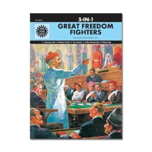 Amar Chitra Katha 5 in 1 Great Freedom-fighters Comics Hardcover Book  Ultimate Indian History Learning for Kids