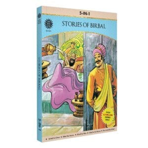 Amar Chitra Katha 5 in 1 Stories of Birbal Story Book – Ultimate Hardcover Comic Series for Kids on History, Mythology, and Folklore