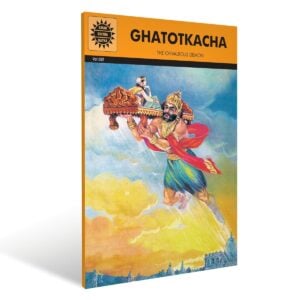 Amar Chitra Katha Ghatotkacha The Chivalrous Demon Comic Book Ultimate Children’s Paperback Epic for Kids