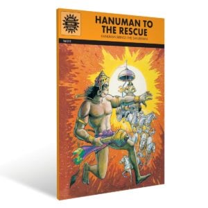 Amar Chitra Katha Hanuman to the Rescue Amazing Hanuman Brings the Sanjeevani Comic Story Book Paperback for Kids