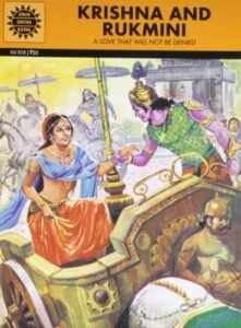 Amar Chitra Katha Krishna and Rukmini Comic Story Book  Amazing Paperback Tales for Kids and Young Readers