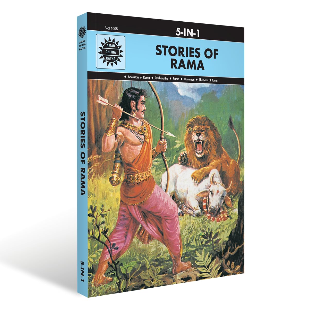 Amar Chitra Katha Stories Of Rama – Amazing Comic Book Series on History Mythology & Folklore Hardcover for Kids