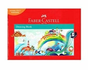 Faber Castel Drawing book | Smooth texture Sketch Book For kids | 5+ Years