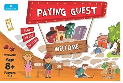 Folks Work Paying Guest Board Game For Kids | 8+ Years