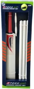 Speed Up Master Shot Wooden Cricket Set Size 1 | Ultimate Fun Cricket Game for Kids 6+