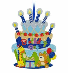 Happy Birthday Pendant Cutout – Fun And Amazing Decorative Party Banner for Birthday Celebrations at Home & Parties
