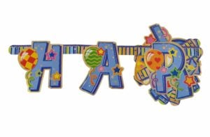 happy birthday letters banner party decoration, happy birthday letters banner hanging decor, happy birthday letters banner colorful design, happy birthday letters banner celebration decor