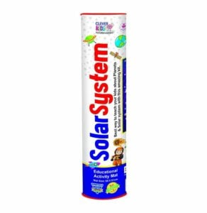 Ratnas Solar System Activity Mat For Kids | Educational and Interactive Space Learning Mat | 3+ Years