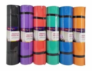 Kheliya Yoga Mat 6MM – Fun And Comfortable Yoga Mat for Kids Aged 6+ | Safe And Non-Slip Design