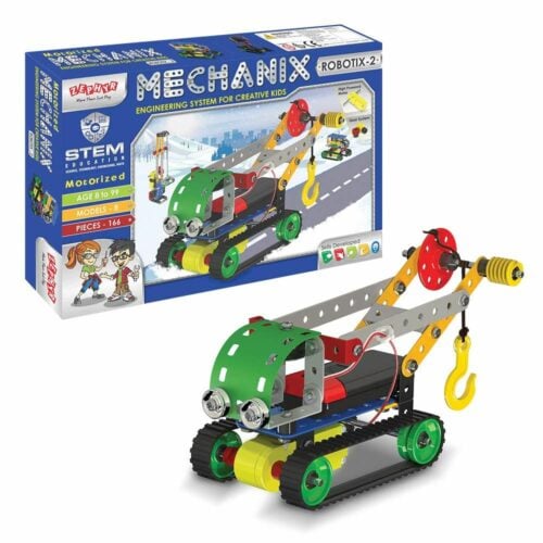 Zephyr Mechanix Robotix 2 Engineering System Blocks For Kids | 166 Pcs | 8 + Years