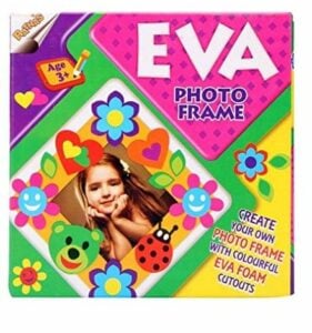 Ratna’s Eva Photo Frame Square | Amazing DIY Art  And Craft Activity Kit for Kids | Creative EVA Foam Photo Frame Making Toy