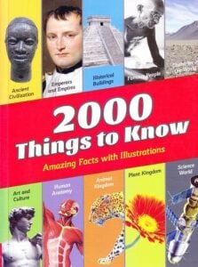 Shree Book 2000 Things To Know | Amazing Facts With Illustrations For Kids | 8+Years