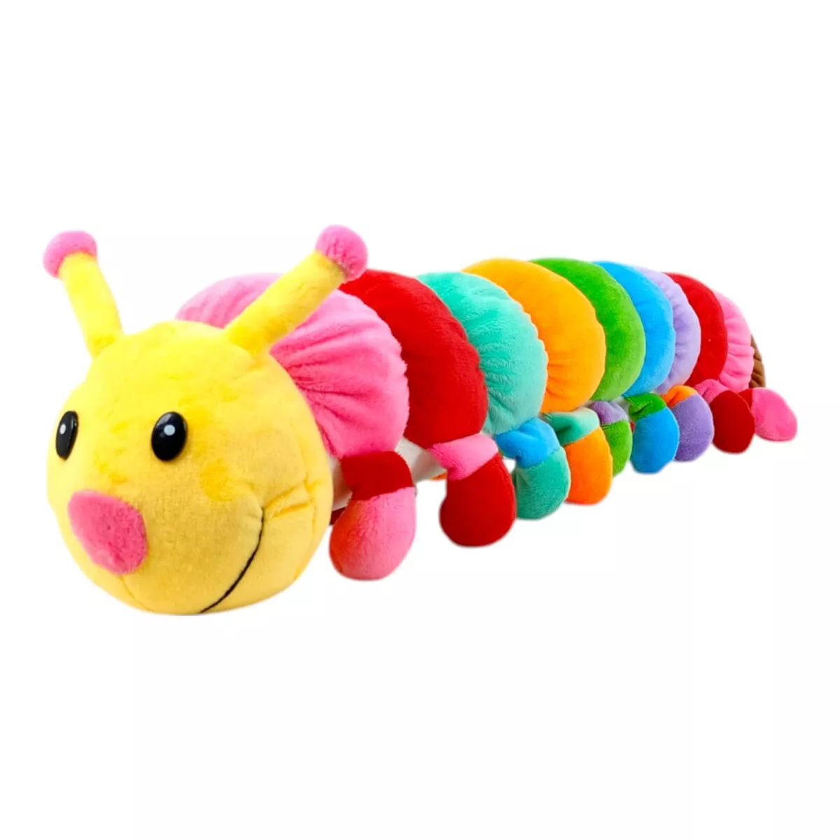 FunZoo Caterpillar Soft Plush Stuffed Animal Toy – Large Size (60 cm) | Colorful, Cuddly Toy for Kids | 3+ Years