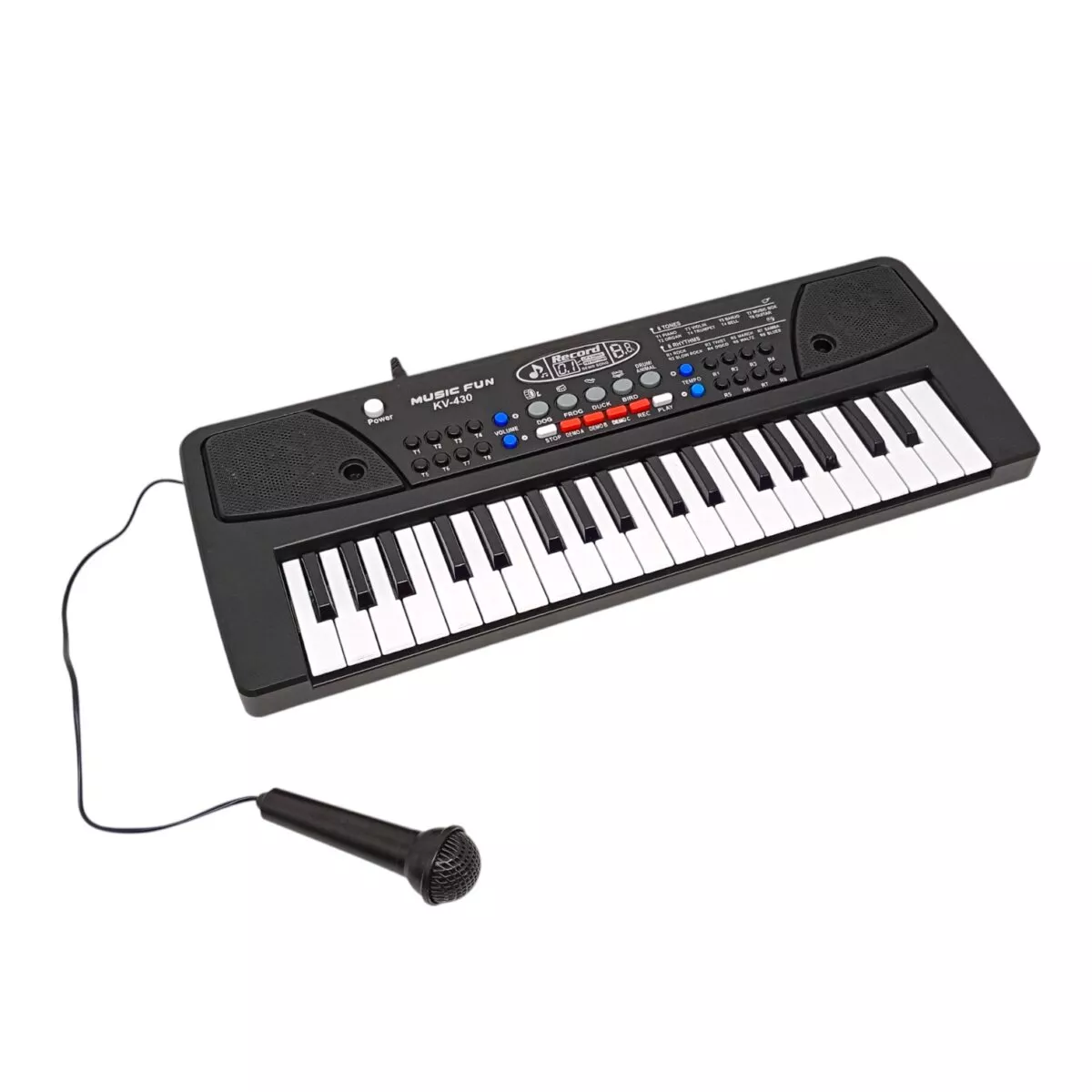 K.V 430 Electronic Keyboard Piano toy for kids, K.V 430 Electronic Keyboard Piano educational play, K.V 430 Electronic Keyboard Piano musical learning, K.V 430 Electronic Keyboard Piano creative fun