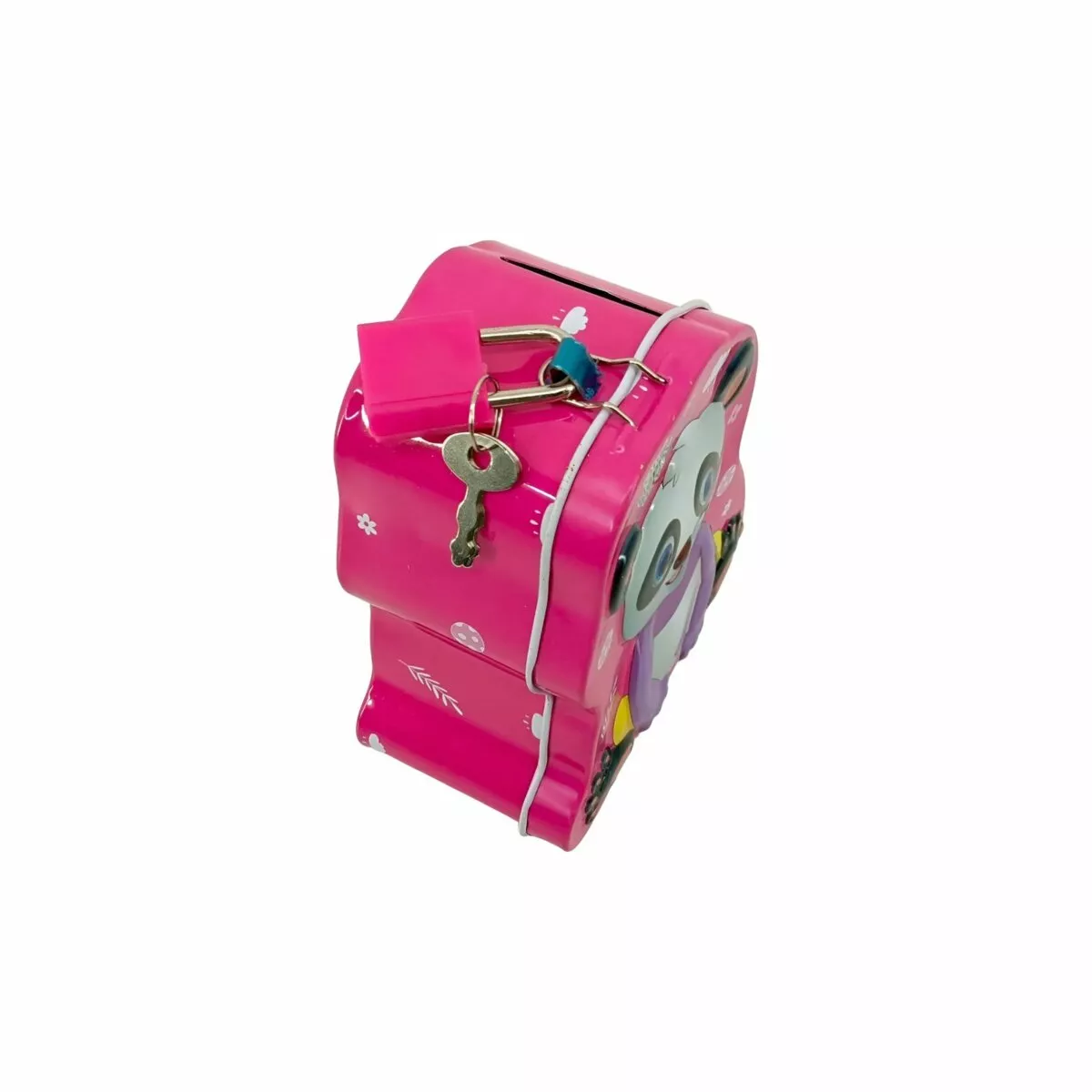 Baby Panda Print Metal Mini Coin Box With Lock And Key 5 Baby Panda Print Metal Mini Coin Box With Lock And Key | Cute And Secure Savings Bank For Kids | 3+ Years Baby Panda Print Metal Mini Coin Box With Lock And Key | Cute And Secure Savings Bank For Kids | 3+ Years Image 7