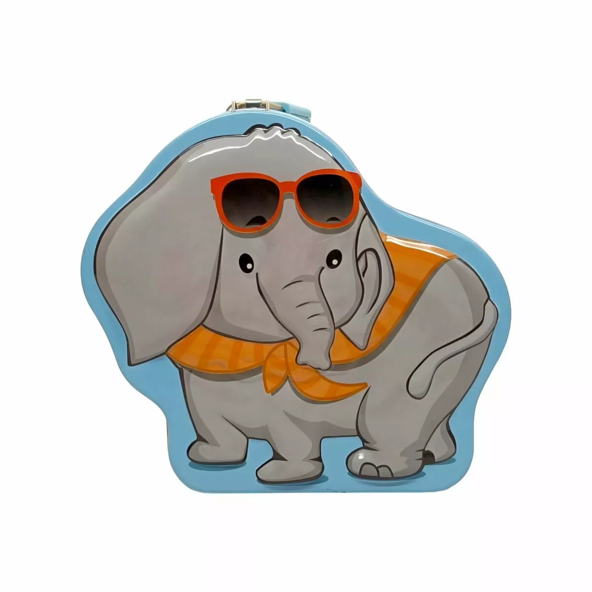 3D Cute Little Elephant Shaped Kids Coin Bank | Fun Savings Bank for Children | Colorful and Durable Metal Coin Bank | Gift for Kids | 3+ Years