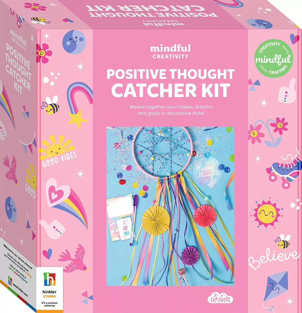 Shree Book Hinkler Mindful Creativity Positive Thought Catcher Kit For Kids | 8+Years