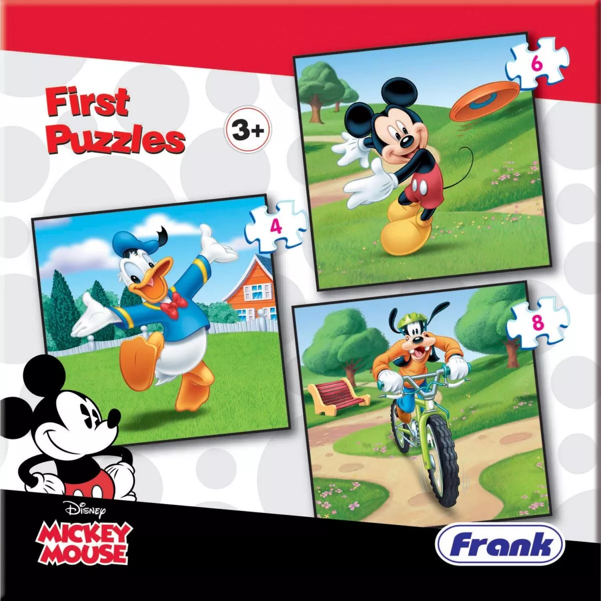 Frank Disney Mickey Mouse First Puzzles For Kids | 3+ Years