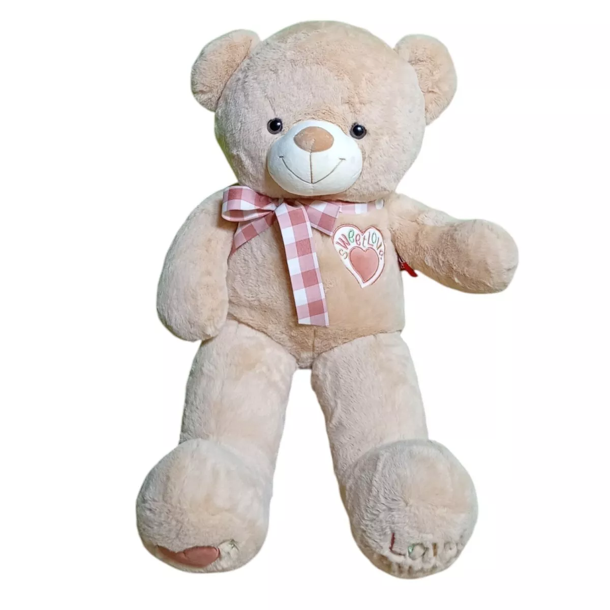 Just Bear Sweet Love Soft Teddy Bear 80 Cm | Extra-Large Plush Teddy Bear for Hugs and Cuddles | 3+ Years