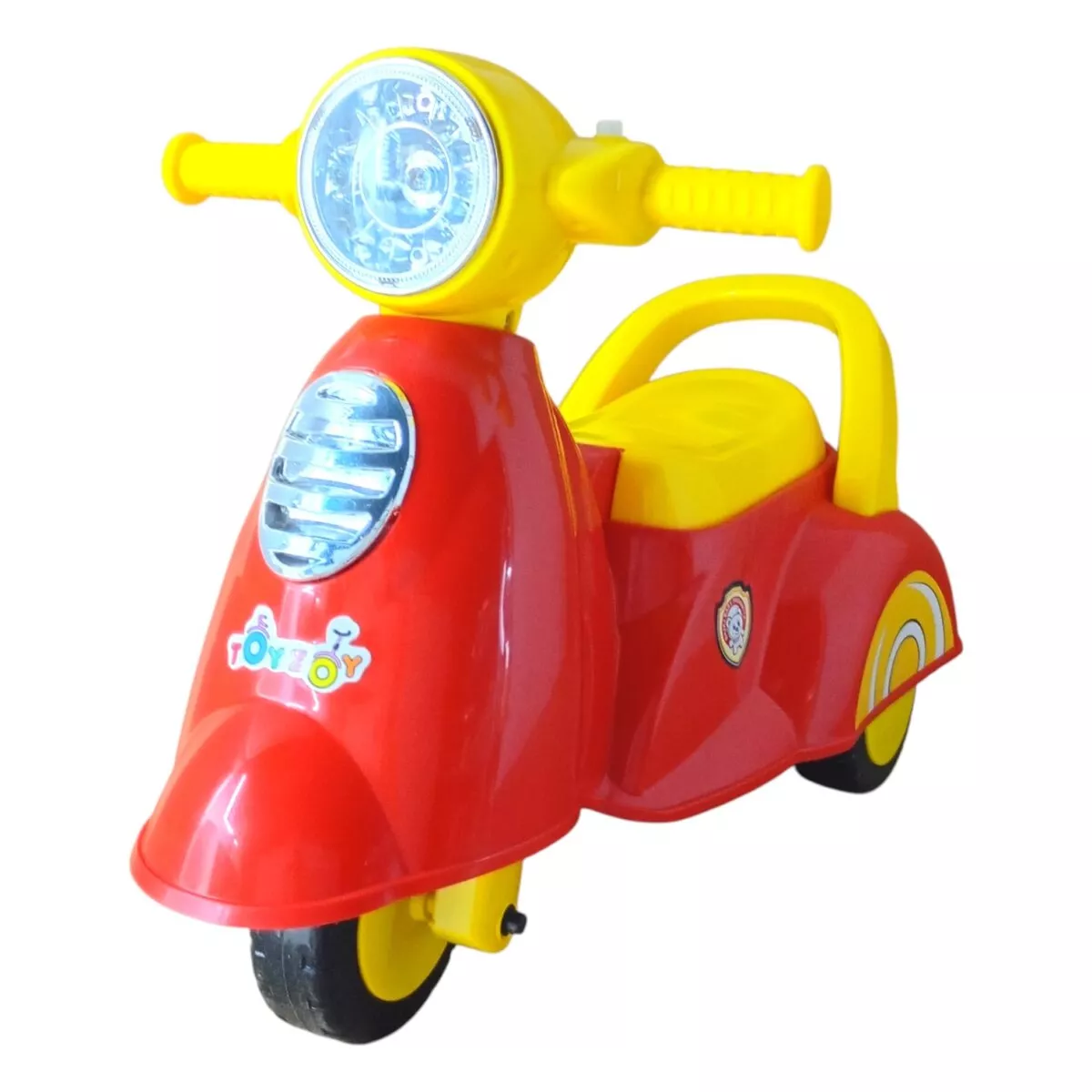 Toy Zoy Manual Push Scooter Ride On with Music And Light -TZ3001 For Kids | 1+Years