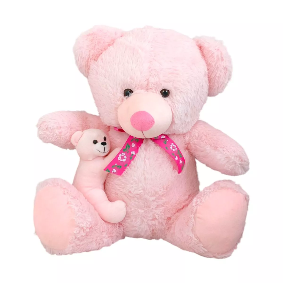 Funskool FunZoo Cuddling Mom Teddy Bear (50cm) | Large Soft Plush Teddy Bear for Kids | 3+ Years
