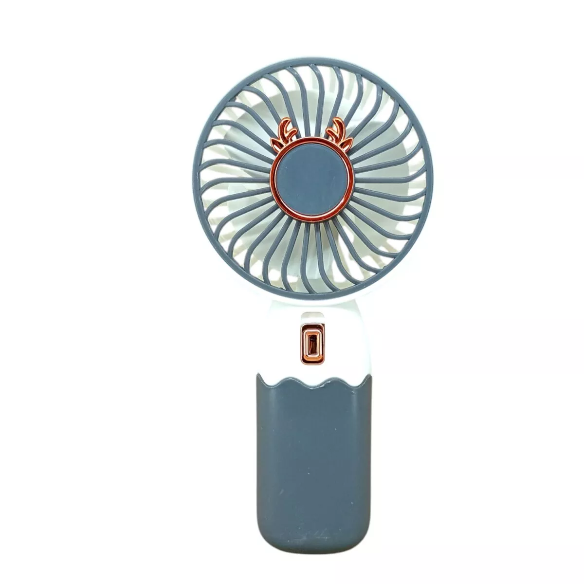 Hello Summer Portable Fan, Cute Dear Design Battery Operated Small Personal Fan | Powerful Handheld, Lightweight Fan For Everyone | 3+ Years.