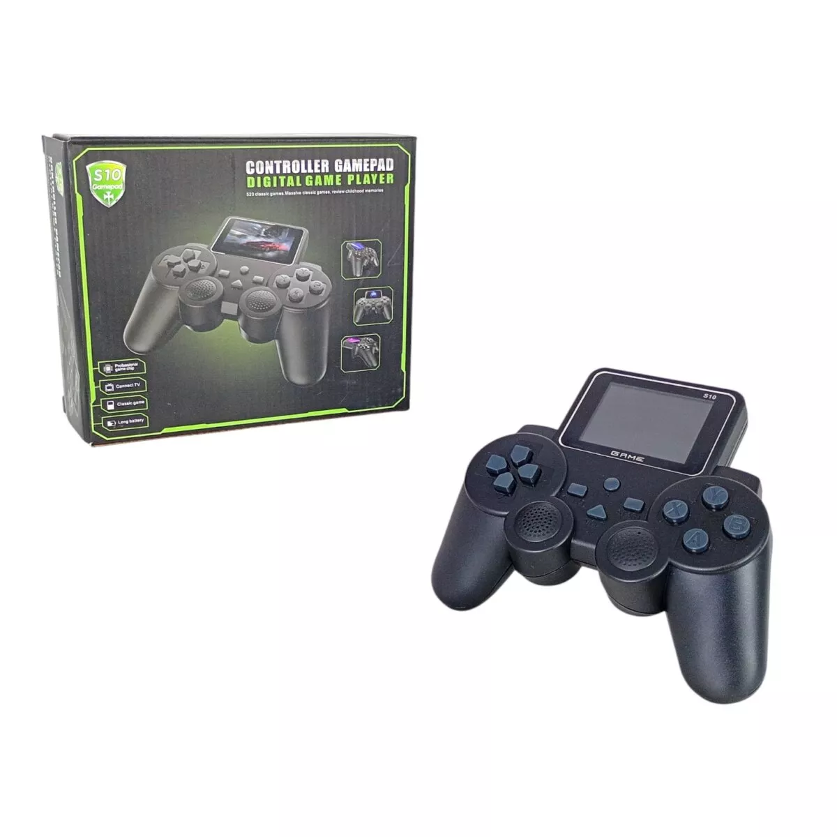 S10 Handheld Digital Game Player Controller Gamepad 520 Classic Games In 1 6 Years. 1 S10 Handheld Digital Game Player Controller Gamepad | 520 Classic Games In 1 | 6+ Years. S10 Handheld Digital Game Player Controller Gamepad | 520 Classic Games In 1 | 6+ Years.